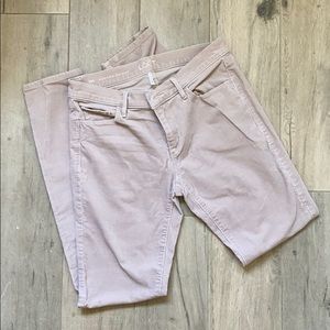 The LOFT Tan Skinny Corduroy Pants